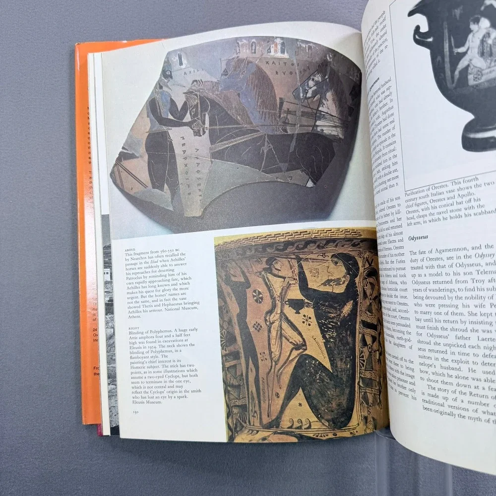 John Pinsent Greek Mythology Hardcover 1973 2nd Impression History Art Book